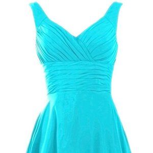 ANTS Women's Pleated Sweetheart Bridesmaid Dresses